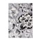 World Rug Gallery Modern Floral Area Rug 5'x7' Gray Area Rug 9098GRAY5X7 - alternate 2